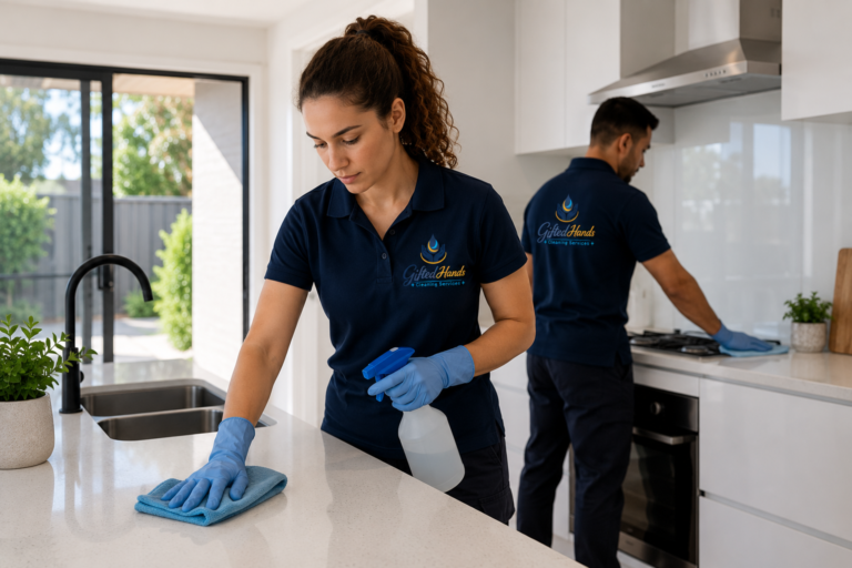 Professional end of lease cleaning in Adelaide by Gifted Hands Cleaning Services.